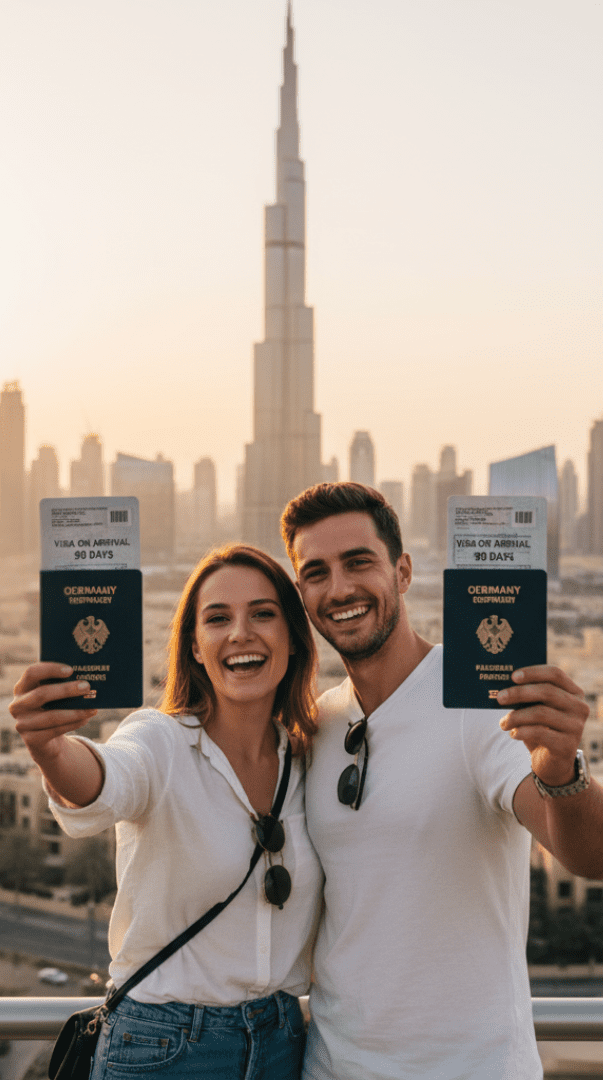 Simple icon representing the 30-Day UAE Single Entry Visit Visa service offered by Top Vision Tourism LLC for travelers visiting Dubai.