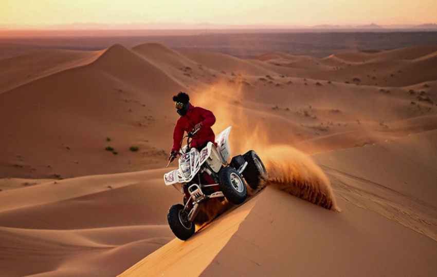 Desert safari Dubai Bike Rider - Top Vision Tourism