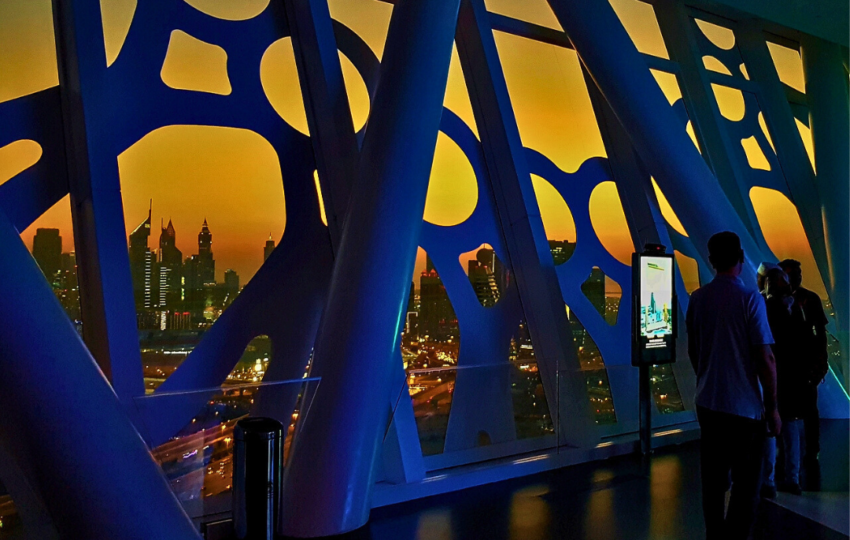 Dubai Frame Sunset View