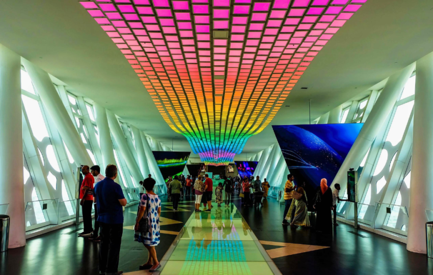 Dubai Frame inside view - Top Vision Tourism